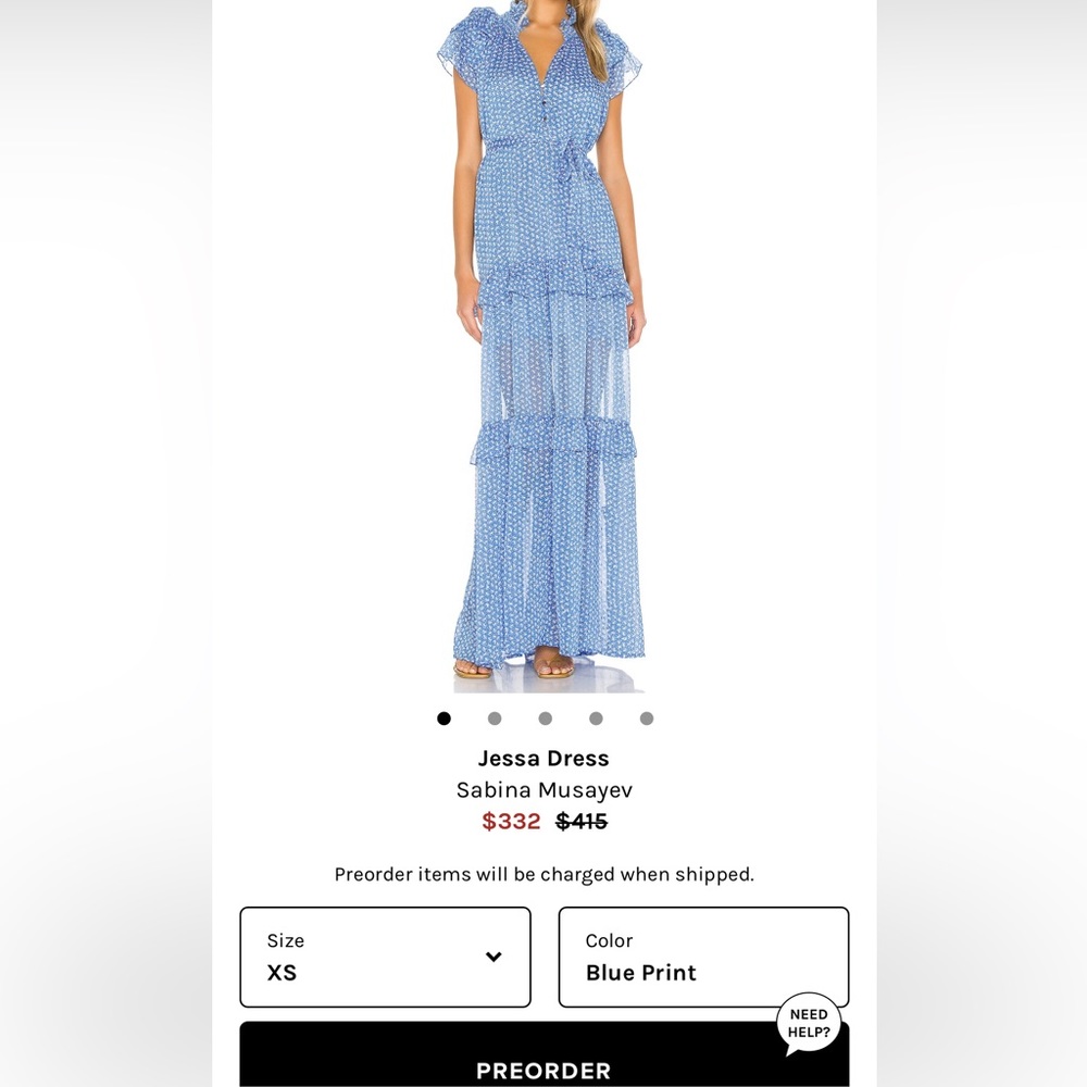 Sabina Musayev Jessa Dress